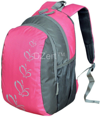 

Blue Tree Butterfly Kid's School Bag 14 L Backpack(Pink)