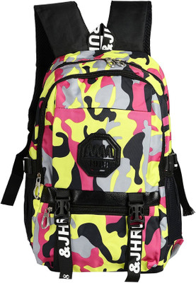 

MultiZone Girls College Travel Outdoor Printed Bag 14 L Backpack(Multicolor)