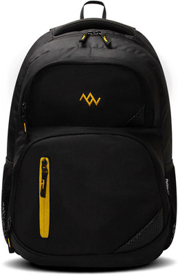 

Pazzo Travex Lightweight 35 L Laptop Backpack(Black, Yellow)
