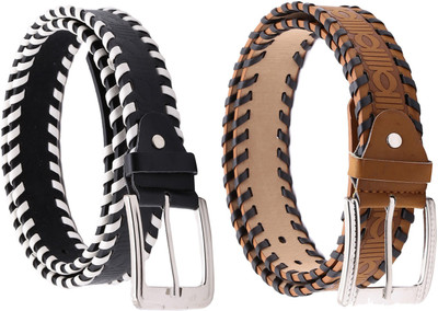 

Random Men Casual Multicolor Artificial Leather Belt