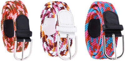 

Random Girls Casual Multicolor Fabric Belt