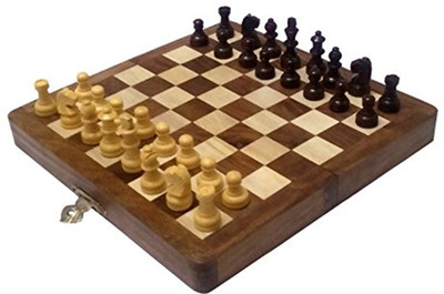 

Smiles Creation 3-in-1 Chess with Matt Board Toy for Kids Board Game