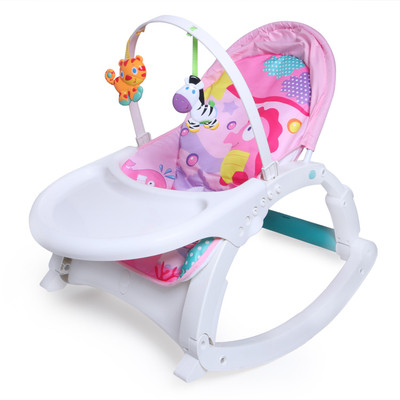 

ShopMeFast Multicolor New Born To Toddler Portable Rocker Set Electric Bouncer(Multicolor)