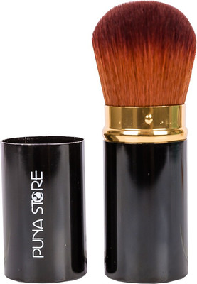 

Puna Store PS-30 Retractable Face Powder Brush - Black(Pack of 1)
