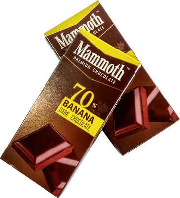 

Mammoth 70% dark banana Bars(Pack of 24, 840 g)