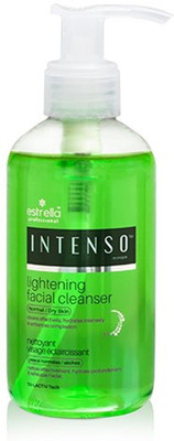 

Estrella Intenso Lightening Facial Cleanser with Tri-LACTIV Tech All-in-one Brightening & Fairness Face Wash for Normal to Dry Skin for Men & women(200 ml)