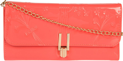 

aaradhya creations Party Pink Clutch