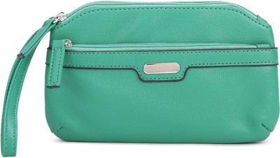 

Lavie Casual Green Clutch