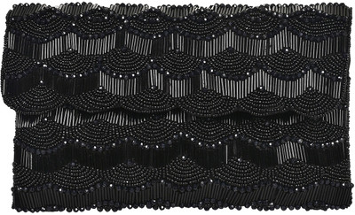 

Patootie Casual Black Clutch