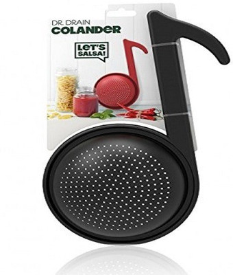 

ShopAis ScolaPasta Colander Collapsible Colander(Black Pack of 1)