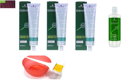 

Schwarzkopf Essensity Permanent Tube No. 4-99 Hair Color(Set of 6)