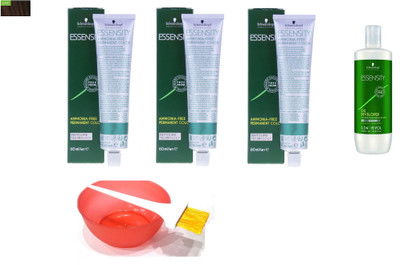 

Schwarzkopf Essensity Permanent Tube No. 4-68 Hair Color(Set of 6)