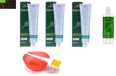 

Schwarzkopf Essensity Permanent Tube No. 3-0 Hair Color(Set of 6)