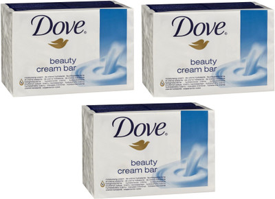 

Dove Imported (Made In EU) Beauty Cream Bar soap(Set of 3)