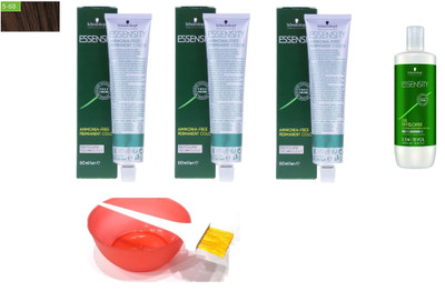 

Schwarzkopf Essensity Permanent Tube No. 5-68 Hair Color(Set of 6)