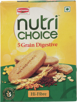 

Britannia Nutri Choice 5 Grain Digestive Biscuits(200 g)