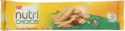 

Britannia Nutri Choice 5 Grain Digestive Biscuits(100 g)