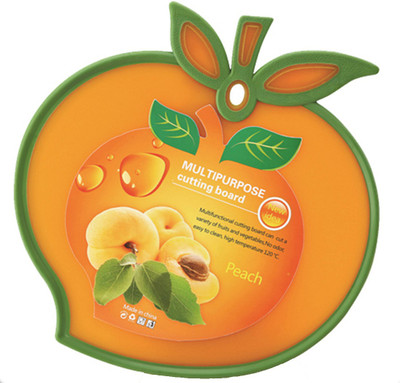

Dragon Mango Shape Fruits & Vegetable Cutting Board Plastic Cutting Board(Orange Pack of 1)