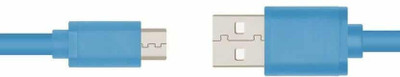 

Voltegic ™ Micro Data Cord For Mobile USB Cable(Blue)