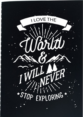 

The Crazy Me A5 Notebook(Notebook, Black)