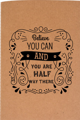 

The Crazy Me A6 Notebook(Notebook, Brown)