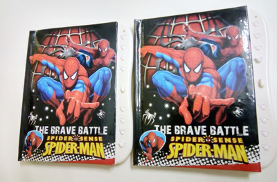 

GUBBAREY Book-size Gift Set(Spiderman, Red, Black, Pack of 2), Black;red
