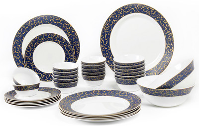 

Laopala Sovrana Pack of 33 Dinner Set(Opalware)