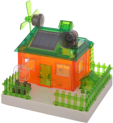 

Smiles Creation Educational Solar Rechargeable House Kit Toys for Kids(Multicolor)