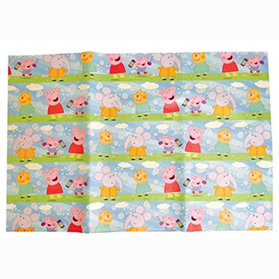 

PARTY PROPZ PEPPA PIG BIRTHDAY DECORATION/WRAPPING PAPER(SET OF 10)/PEPPA PIG PARTY SUPPLIES PEPPA PIG PAPER Gift Wrapper(Multicolor)