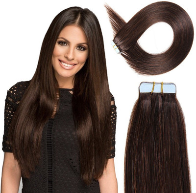 

Kabello Soft & Silky To Increase Length And Volume For Women and Girls ,24 inch Natural dark Brown , 100 Gm Hair Extension