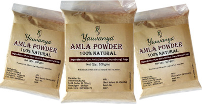 

Yauvanya Pure Amla Powder 3X100 gms(300 g)