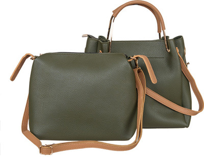 

peaubella Hand-held Bag(Green)