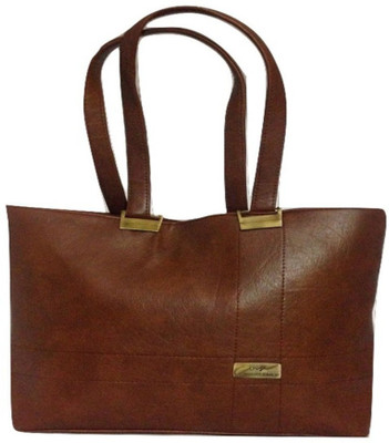 

Bay & Blue Hand-held Bag(Brown)