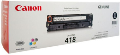 

Canon 418 bk Single Color Ink Toner(Black)