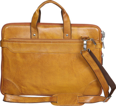 

R Stylist 15 inch Laptop Messenger Bag(Yellow)
