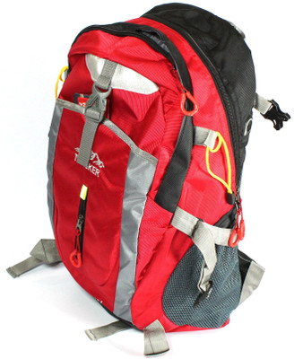 

ZEST 19 inch Laptop Backpack(Red, Grey), Grey;red