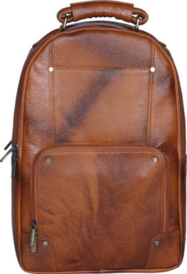 

R Stylist 15 inch Laptop Backpack(Tan)