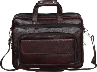 

R Stylist 15 inch Laptop Messenger Bag(Brown)