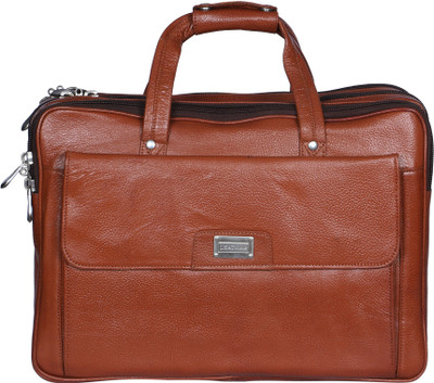 R Stylist 13 inch Laptop Messenger Bag(Tan)