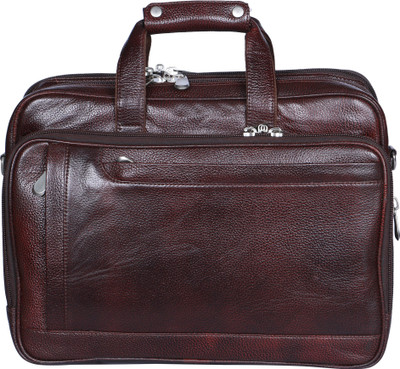 

R Stylist 15 inch Laptop Messenger Bag(Brown)