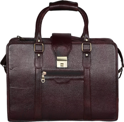 

R Stylist 15 inch Laptop Messenger Bag(Brown)