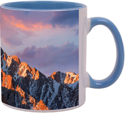 

Arkist macos sierra 2 Blue Ceramic Mug(340 ml), Multicolor