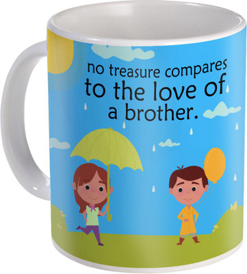 

SKY TRENDS Raksha Bandhan Gift For Sister Amazing Present For Sis ST-38 Ceramic Mug(330 ml), Multicolor