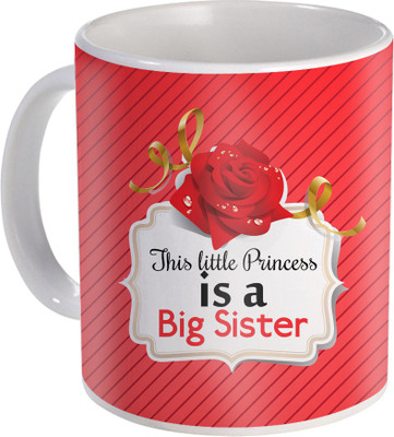 

SKY TRENDS Raksha Bandhan Gift For Sister Amazing Present For Sis ST-11 Ceramic Mug(330 ml), Multicolor