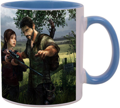 Arkist the last of us video game ps3 x Blue Ceramic Mug(340 ml) available at flipkart for Rs.499
