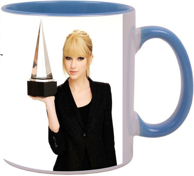 

Arkist taylor swift american music awards Blue Ceramic Mug(340 ml), Multicolor