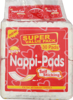 Xtracare Nappy-Pads, White