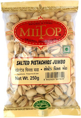 MilTop Pista jumbo Pistachios(500 g, Pouch)