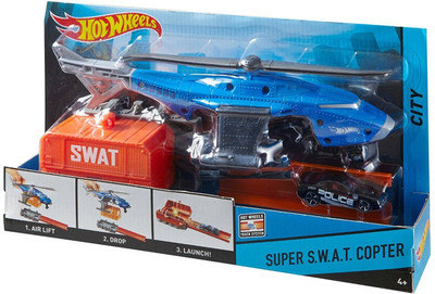 

Hot Wheels Hot Wheels Super SWAT Copter(Multicolor)
