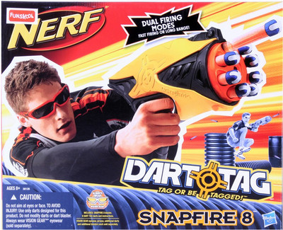 

Nerf Nerf Dart Tag Snapfire Blaster(Multicolor)